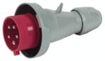 Legrand 555439 CEE-Stecker P17 Tempra Pro 5-polig 32A 415VAC rot IP66/67
