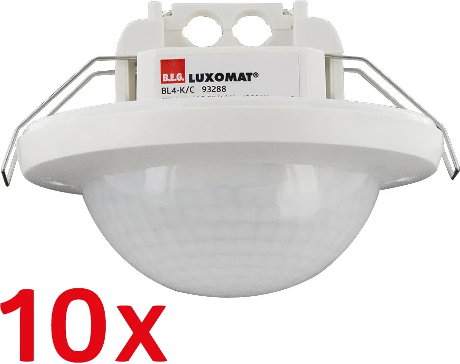 BEG Brück BEG Brück Electronic Bewegungsmelder-Set VE10 Deckenmontage 10 x BL4-DE (VE10)