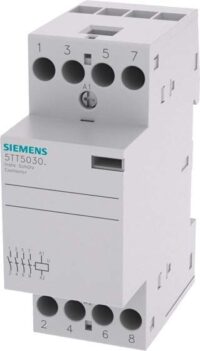 Siemens 5TT5030-2 INSTA-Schütz 4S AC230,400V 25A Ansteuerung AC/DC24V