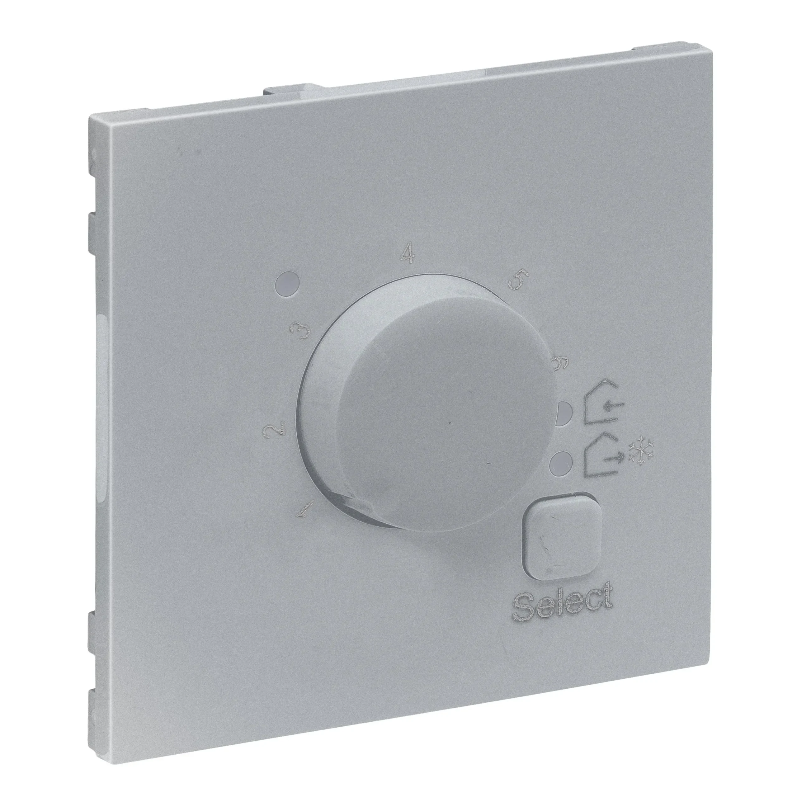 Legrand Legrand 765251 SEANO Abdeckung für elektronisches Raumthermostat Al