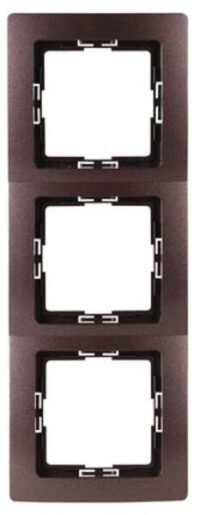 Kopp 308626067 Abdeckrahmen 3-fach PAR pali