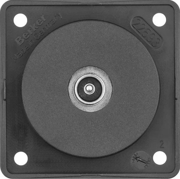 Berker Berker Antennen-Steckdose schwarz 9451115