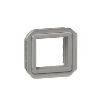 Legrand 069582L Plexo New Einsatz Mosaic Adapter in der Ultraweiß/ Grau/