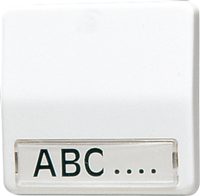 Jung Wippe Schriftfeld aws für Schalter/Taster 60 NA WW