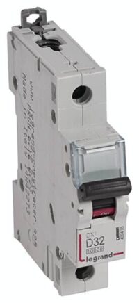 Legrand 409435 DX3 LS-Schalter D 32A 1-polig 10kA 230/400VAC 1TE