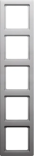Berker Berker Rahmen 5-fach alu/lackiert 10156084