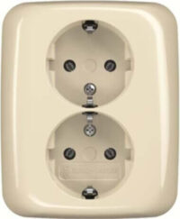 Busch-Jaeger SCHUKO-Doppelsteckdose 202 EUJ-212
