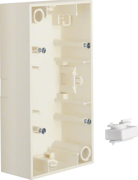 Berker Berker AP-Gehäuse 2-fach weiß/gl 10428982