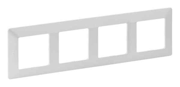 Legrand Legrand 754144 Rahmen 4-fach Valena Life perlmutt Thermoplast