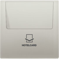 Jung Hotelcard-Schalter Edelstahl ohne Taster-Einsatz ES 2990 CARD
