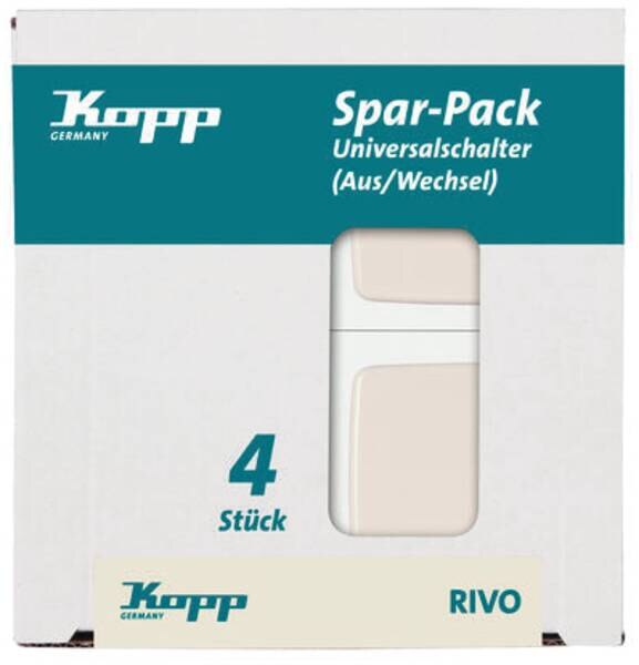 Kopp Kopp 581601056 4A/W-Schalter RIVO creme