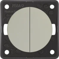 Berker Wippenschalter Edelstahl lackiert 936552524