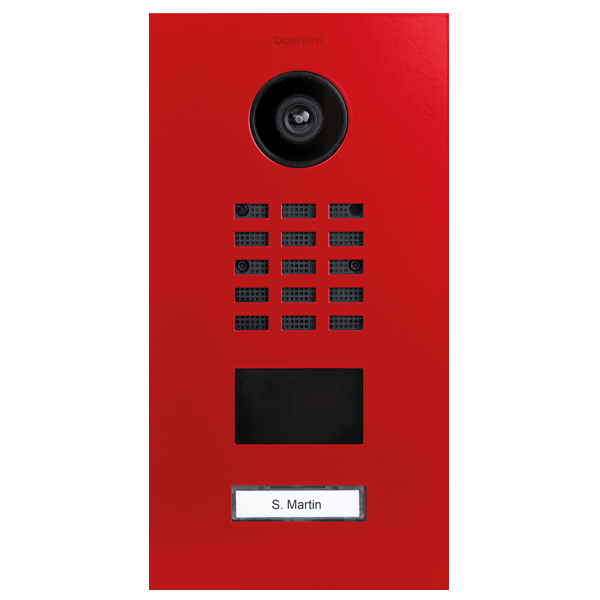 Doorbird DoorBird D2101V IP Video Türsprechanlage – RAL 3028