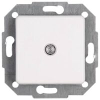 Kopp 613698083 Universalschalter mit Linse beleuchtbar 10AX 250V Europa arktis