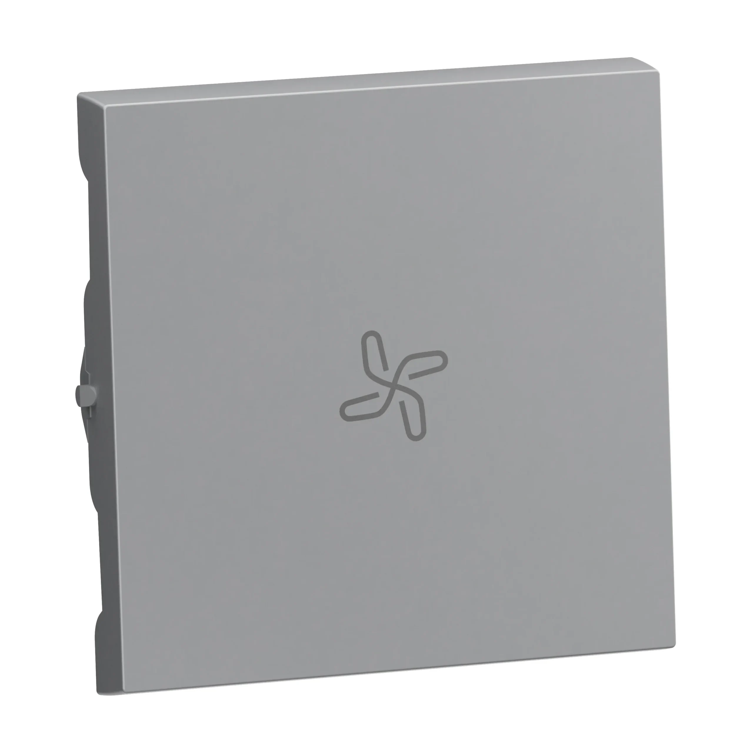 Legrand 765214 SEANO Wippe mit Symbol Lüfter in der Farbausführung Al lackiert