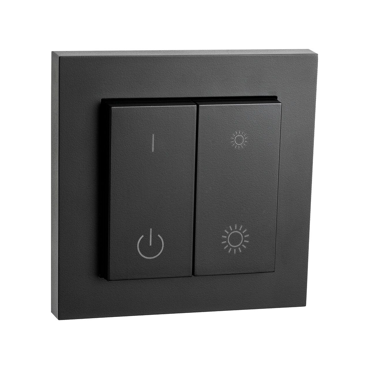 SG LEUCHTEN Wandsender Aufputz schwarz matt 820534