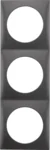 Berker Rahmen 3-fach anthrazit matt 918192515