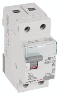 Legrand 411596 TX3 Fi-Schalter 40A 2-polig 30mA Typ F-G 230VAC 2TE