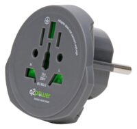 Bild vom Produkt: Kopp 473202019 Reiseadapter Welt n.Europa Steckd.f.CH IT,UK USA,JP