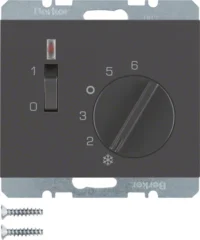 Berker Raumtemperaturregler mit Öffner 20307106