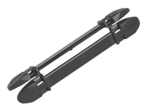 Legrand Legrand 038450 Kennzeichnungssystem Duplix Etikettenträger schwarz