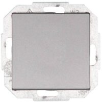 Kopp 587747080 Kreuzschalter 10AX 250V Athenis stahl