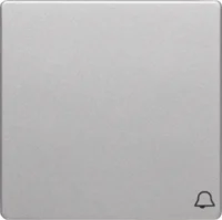 Berker Wippe alu/lackiert Symbol Klingel 16206054