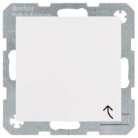 Berker 6765778989 Erdst Steck KLPD SLK S 1 IP44 polarweiß glänzendzd