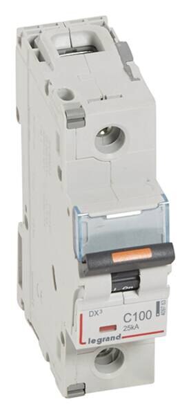Legrand Legrand 409763 DX3 LS-Schalter C 100A 1-polig 25kA 230/400VAC 1,5TE