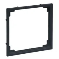 Legrand 765903 SEANO Zwischenring 50x50 für Einbau n DIN 49075 Anthrazit lackiert
