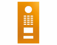 DoorBird D2101V Frontblende – RAL 1037