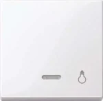 Merten Wippe Kontr Fenster alpinweiß/gl Aufdruck Licht 435925
