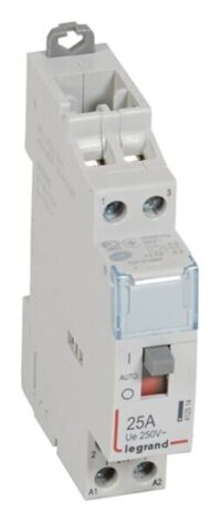 Legrand 412514 CX3 Schütz 24V 25A 2S mit Handschalter