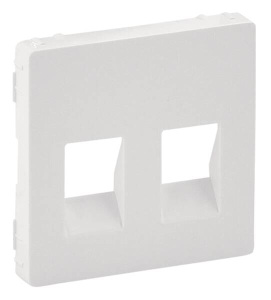 Legrand Legrand 755370 Abdeckung f.2-fach Lautsprecherdose Valena Life ultraweiß