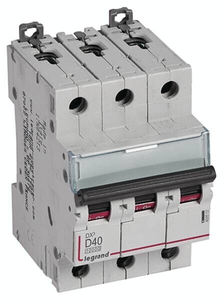 Legrand Legrand 409503 DX3 LS-Schalter D 40A 3-polig 10kA 400VAC 3TE