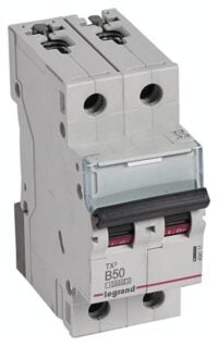 Legrand 404117 TX3 LS-Schalter B 50A 2-polig 10kA 400VAC 2TE