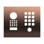 DoorBird D1101KH Classic Aufputz/ Unterputz Frontblende – Bronze-Optik (PVD)