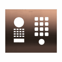 DoorBird D1101KH Classic Aufputz/ Unterputz Frontblende – Bronze-Optik (PVD)