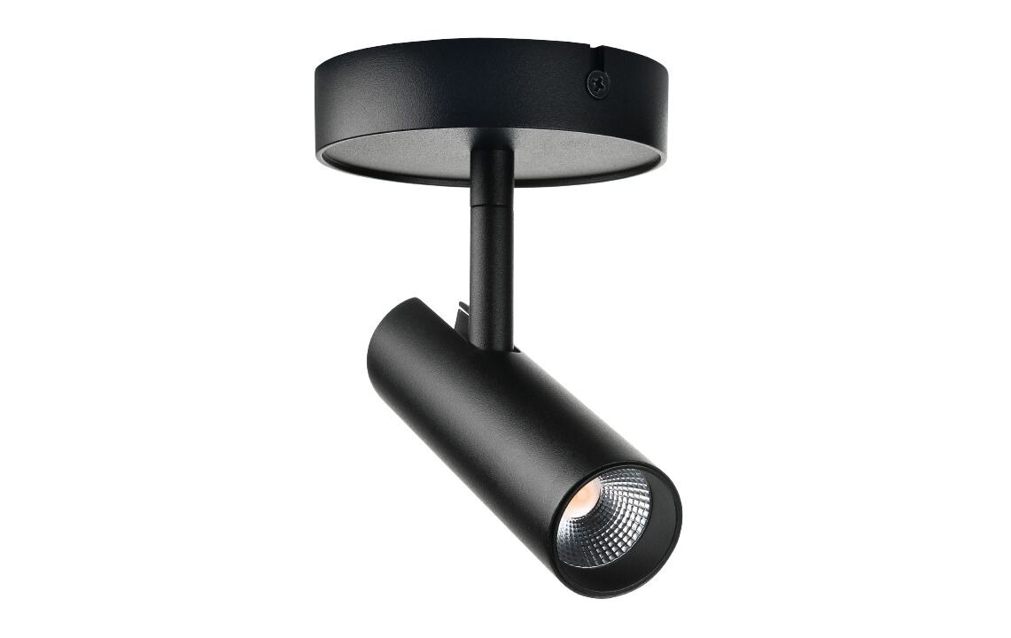 SG Leuchten SG LEUCHTEN LED-Anbauleuchte 7W 340lm schwarz TUBE MICRO 320811 2000-2800K Konverter