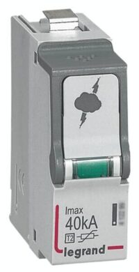 Legrand 412301 Plug-in Schutzmodul für ÜSS-Ableiter Typ 2 Imax 40kA 440VAC