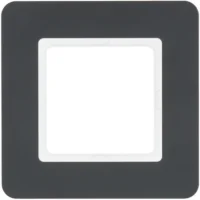 Berker Rahmen 1-fach anthrazit/samt 10116186