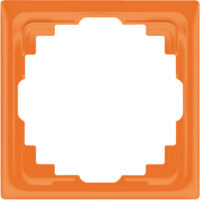 Jung Rahmen 1-fach orange waage/senkrecht CD 581 K O