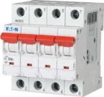 Eaton (Installation) Leitungsschutzschalter 10 A, 4-polig, Steckklemme D PXL-D10/4