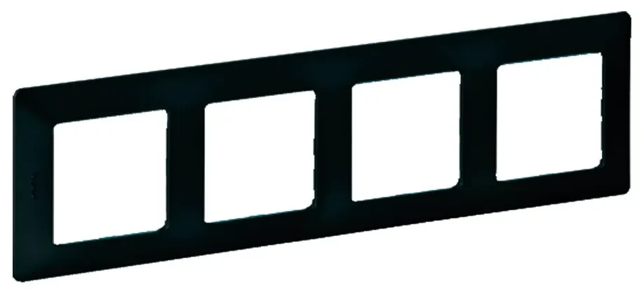 Legrand Legrand 754254 Rahmen 4-fach Valena Life schwarz
