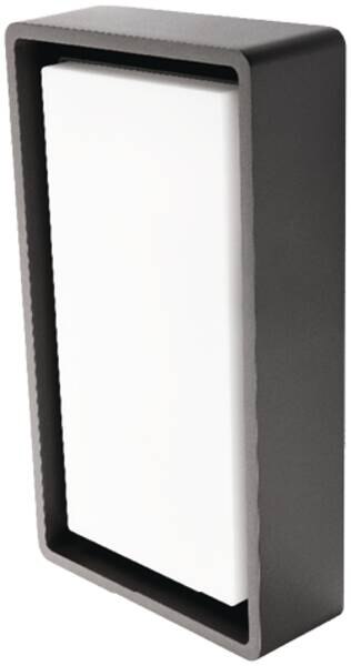 SG Leuchten SG LEUCHTEN LED-Anbauleuchte 8W 3000K schwarz FRAME 605552 670lm Konverter