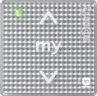 Somfy Funkwandsender 1 IN io 1-Kanal Silver Shine 1811095