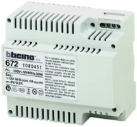 BTicino 672 Netzgerät Mehrdraht für Altsystem TERRANEO 6TE DIN