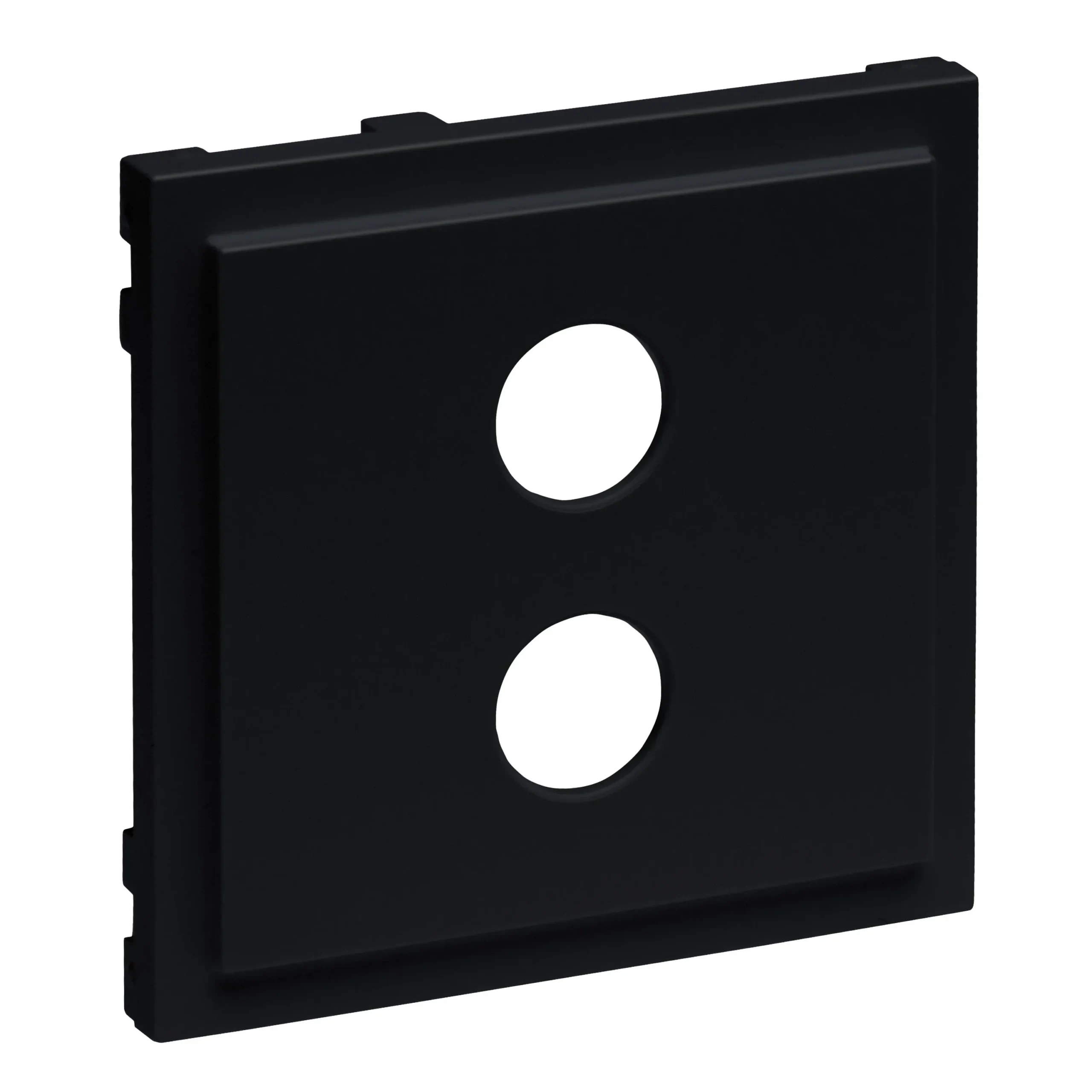 Legrand Legrand 765378 SEANO Abdeckung Lautsprecher 1-fach m.4 mm-Buchse schwarz