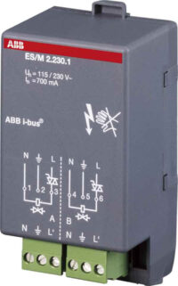 ABB Stotz S&J Elek Schaltaktormodul 2-fach 230V ES/M2.230.1