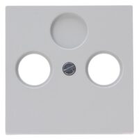 Kopp 490934007 HK07-Antennen-Abdeckung TV/RF Farbe:grau matt